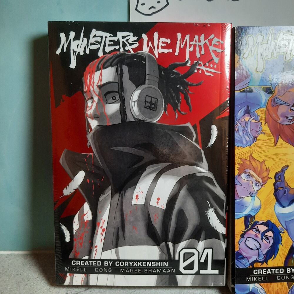📚Monsters We Make Vol. 1 Official English Manga by CoryxKenshin 9798992171143